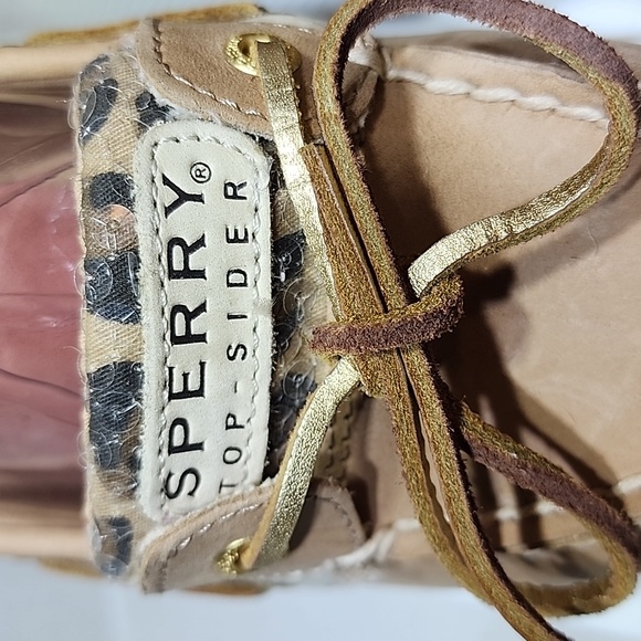 Sperry Top Sider Leather Women's Wedges Size 7 1/2 - Picture 3 of 13